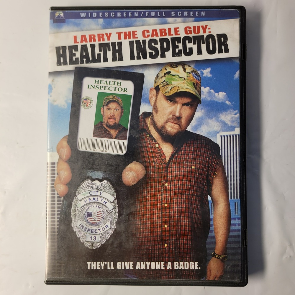 Paramount Larry the Cable Guy Health Inspector DVD Comedy Widescreen Full Screen